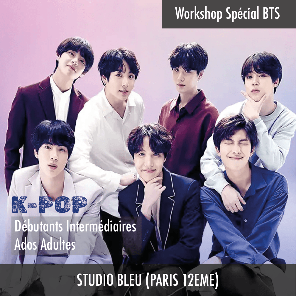 cours kpop special bts a paris